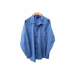 Polo Ralph Lauren Blue Button Down Shirt XL Sleepwear